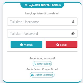 Register PGRI Dompu - Persatuan Guru Republik Indonesia Cabang Dompu